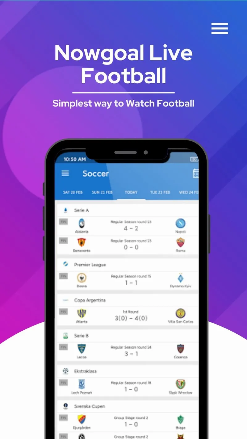 Các tính năng nổi bật của App Nowgoal