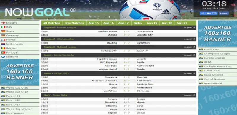 Cách sử dụng Nowgoal Livescore Today hiệu quả nhất